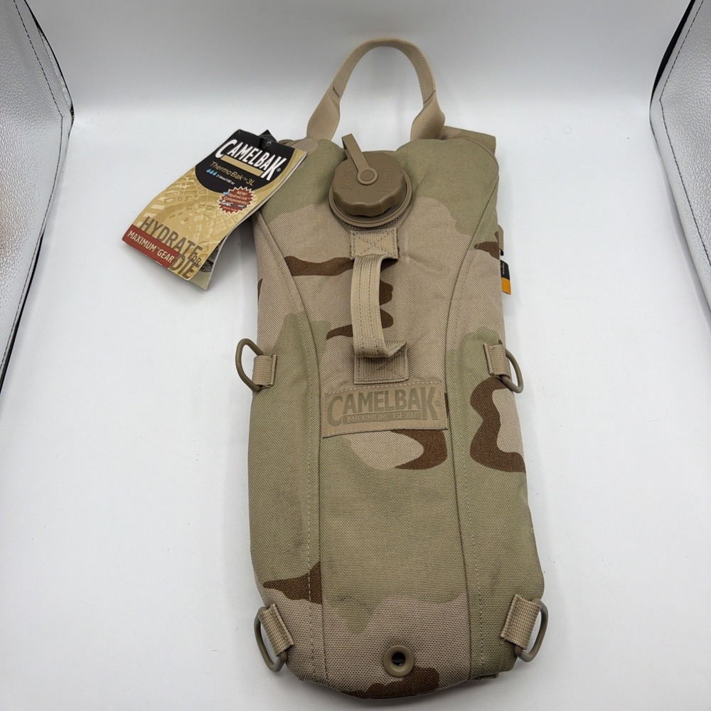 Camelbak Maximum Gear Thermobak 3L Hydration Pack Desert Camo Army New